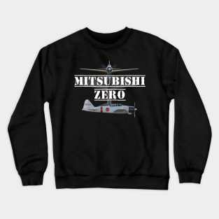 mitsubishi zero Crewneck Sweatshirt